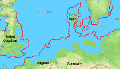 Europa Meeresspiegel